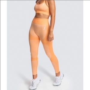 DOYOUEVEN Orange Leggings